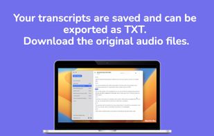 MacScribe screenshot 2