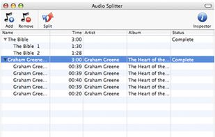 Macsome Audio Splitter Freeware screenshot 1