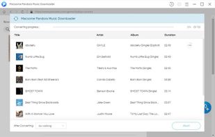 Macsome Pandora Music Downloader screenshot 1