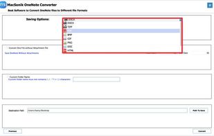 MacSonik OneNote Converter