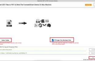 MacSonik OST to PST Converter screenshot 1