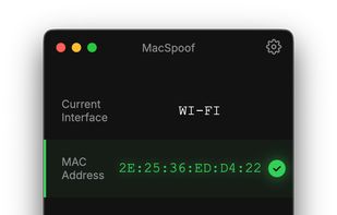 Simple address changing interface