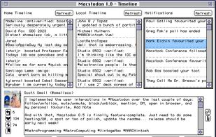 Macstodon screenshot 1