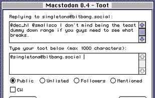 Macstodon screenshot 2
