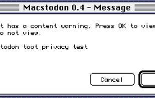 Macstodon screenshot 3