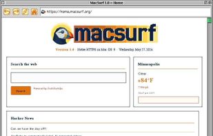 MacSurf screenshot 1