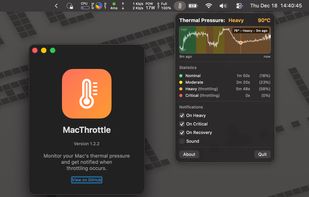 MacThrottle screenshot 1