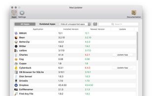 MacUpdater screenshot 1