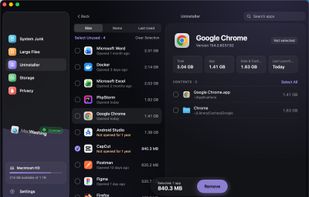 MacWashing screenshot 1