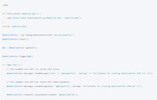 MadelineProto screenshot 1