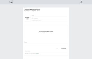 Creating a profile as a a creator