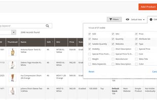 Magento 2 Product Grid Inline Editor screenshot 2