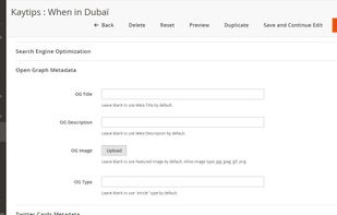 Magento 2 Twitter Cards Extension screenshot 1
