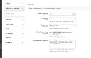 Magento 2 Twitter Cards Extension screenshot 3