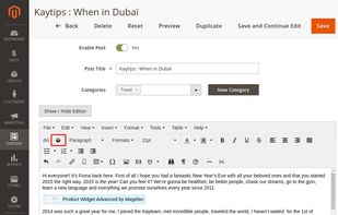 Magento 2 YouTube Widget Extension screenshot 3