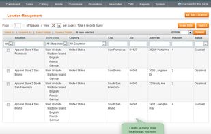 Magento Store Locator by Amasty screenshot 1