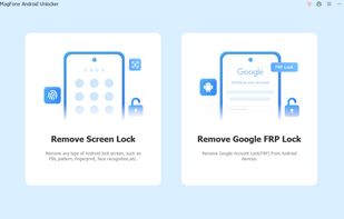 MagFone Android Unlocker interface