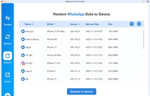 restore chats