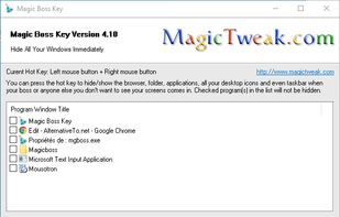 Magic Boss Key screenshot 1