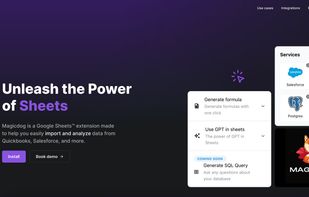 Magicdog landing page