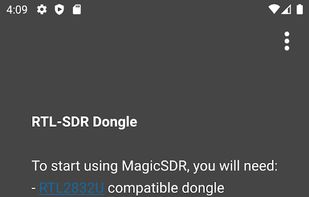 MagicSDR screenshot 3