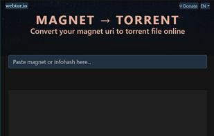 Magnet -> Torrent screenshot 1