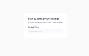 Create Campaign -1 