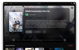 Home screen