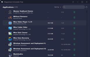 Magoshare Uninstaller screenshot 1