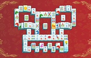 Mahjong Dragon Face layout