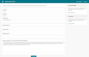 Maian Affiliate screenshot 1