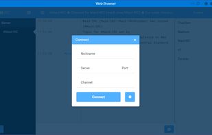 Maid-IRC screenshot 1