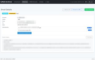 Mail-Archiver screenshot 2