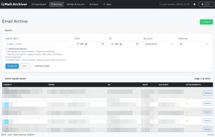 Mail-Archiver screenshot 1