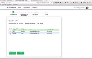 Mail Merge screenshot 1