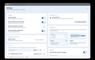 Mail Notifier screenshot 2