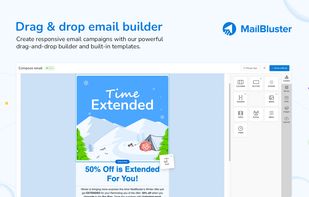 MailBluster - Drag and drop email builder