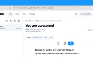 Mailcatch.app screenshot 1