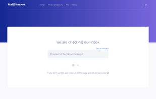Mailchecker screenshot 1