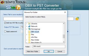 MailConverterTools DBX Converter screenshot 1