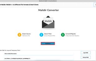 Maildir Converter Tool screenshot 1