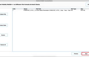 Maildir Converter Tool screenshot 2