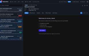 MailDotNull screenshot 2