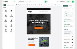 HTML Email Template Builder