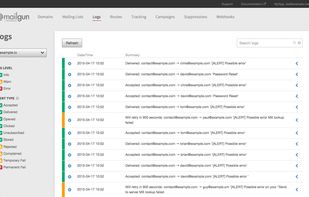 Mailgun screenshot 1