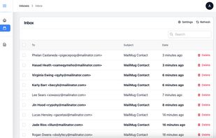 MailMug.net screenshot 1