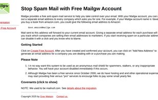 Mailgw screenshot 1