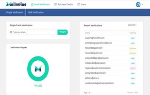 Single Email Verification