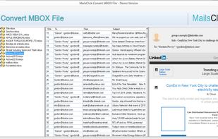 MailsClick Convert MBOX File screenshot 1