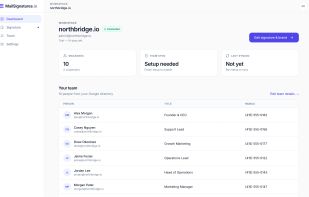 MailSignatures.io screenshot 1